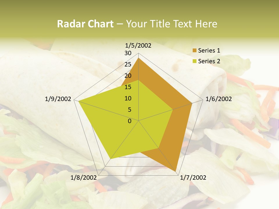 Spicy Picnic Salad PowerPoint Template
