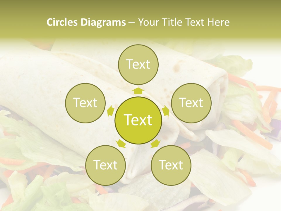 Spicy Picnic Salad PowerPoint Template