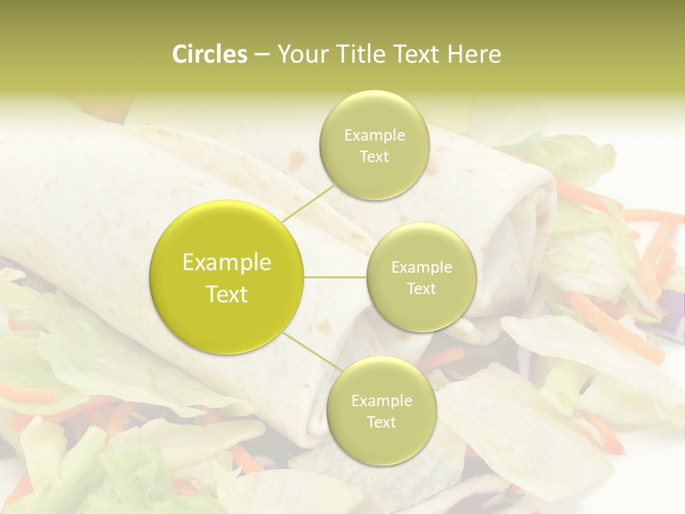 Spicy Picnic Salad PowerPoint Template