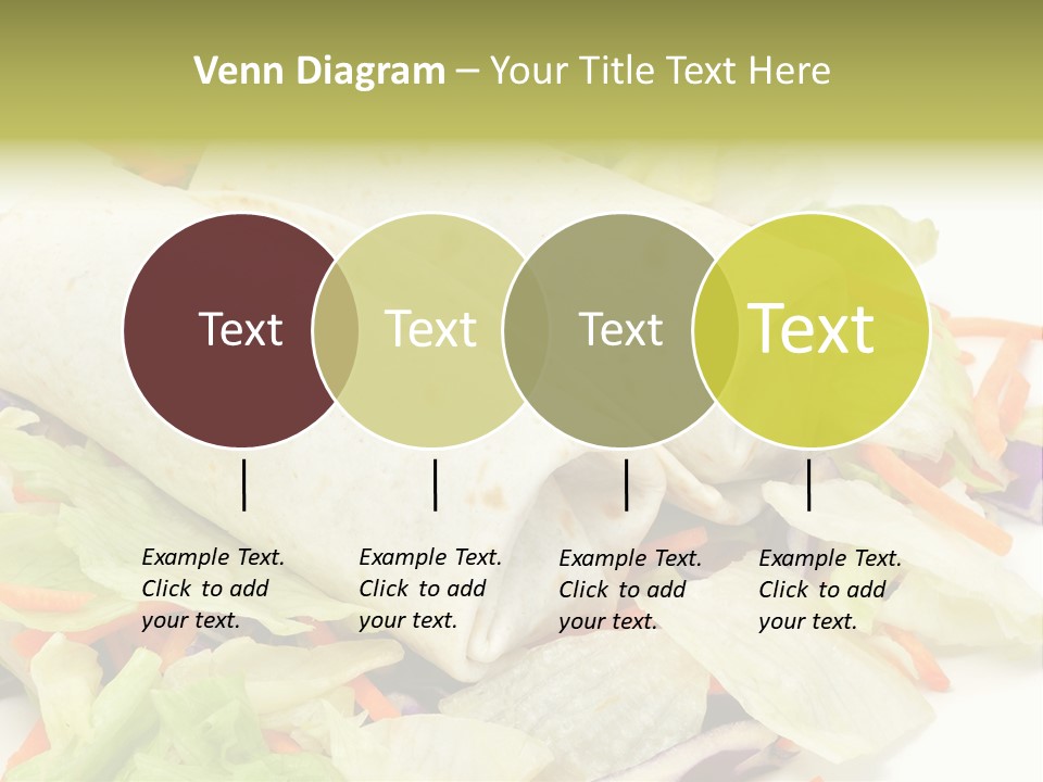 Spicy Picnic Salad PowerPoint Template