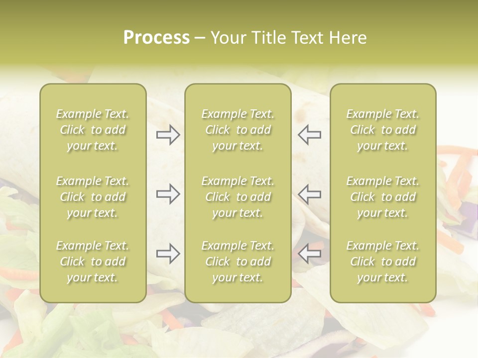 Spicy Picnic Salad PowerPoint Template
