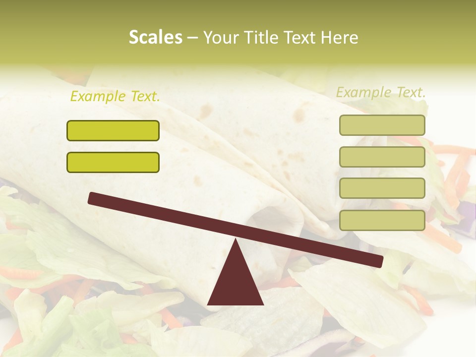 Spicy Picnic Salad PowerPoint Template