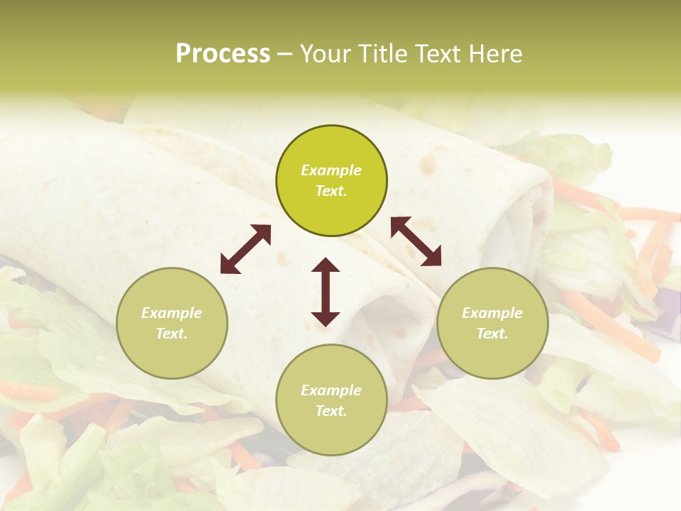 Spicy Picnic Salad PowerPoint Template