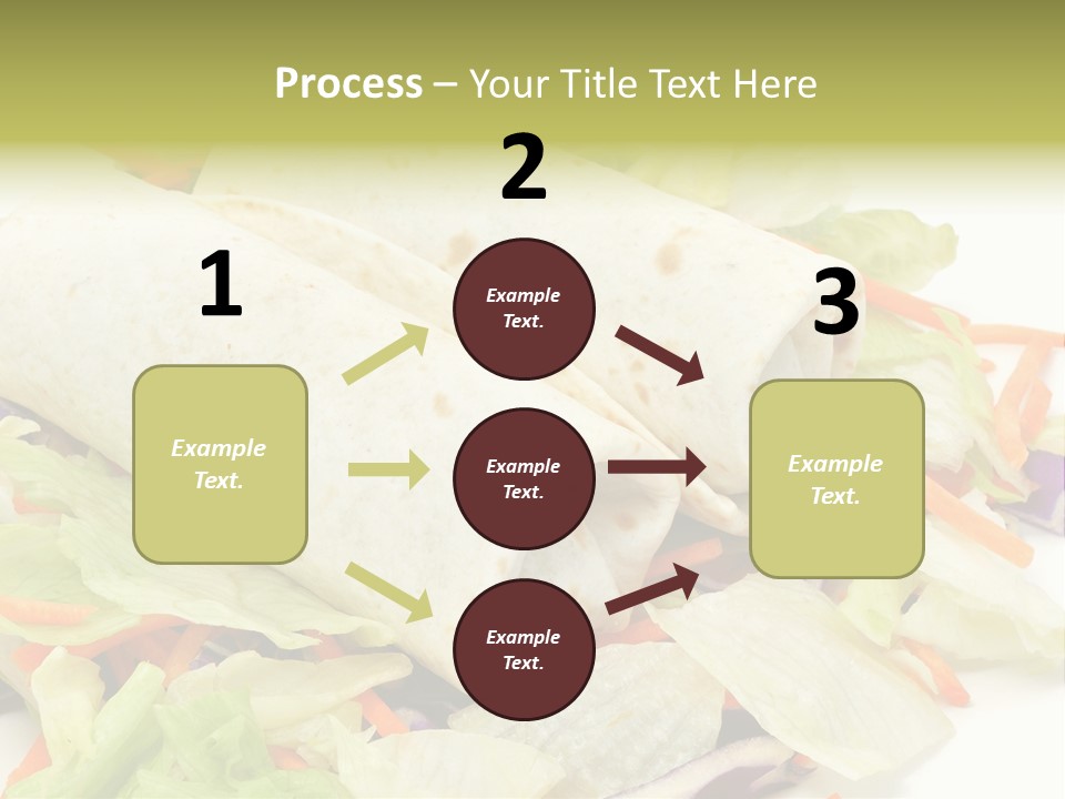 Spicy Picnic Salad PowerPoint Template