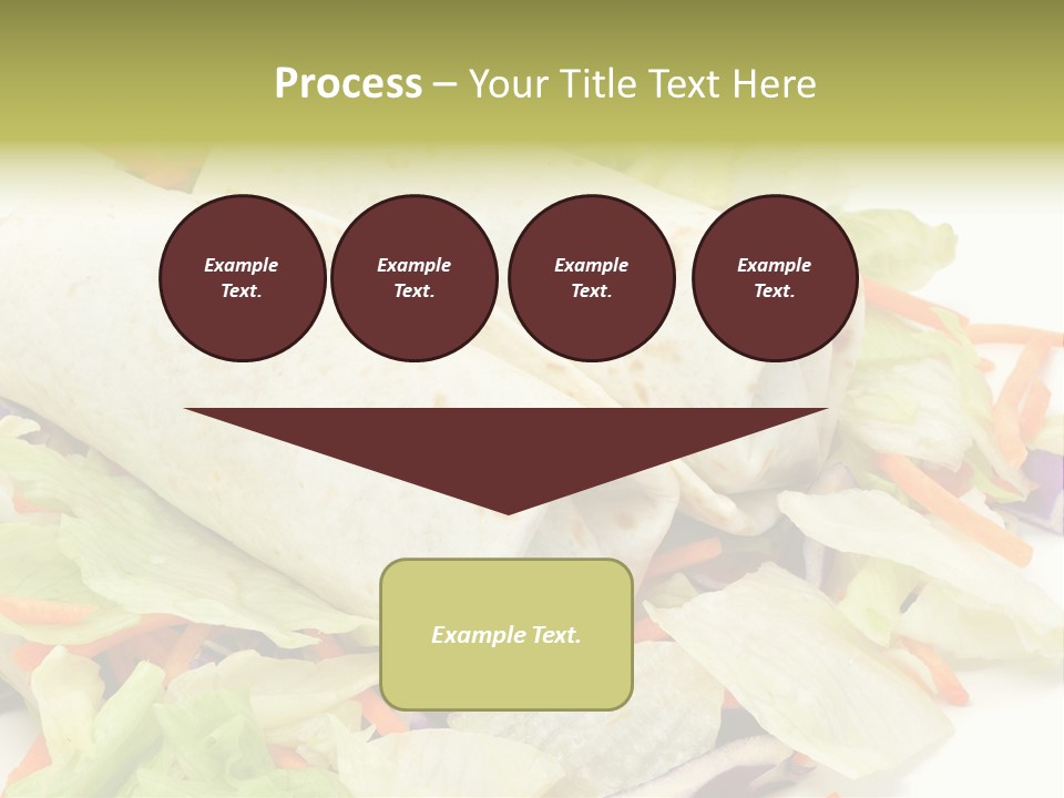 Spicy Picnic Salad PowerPoint Template