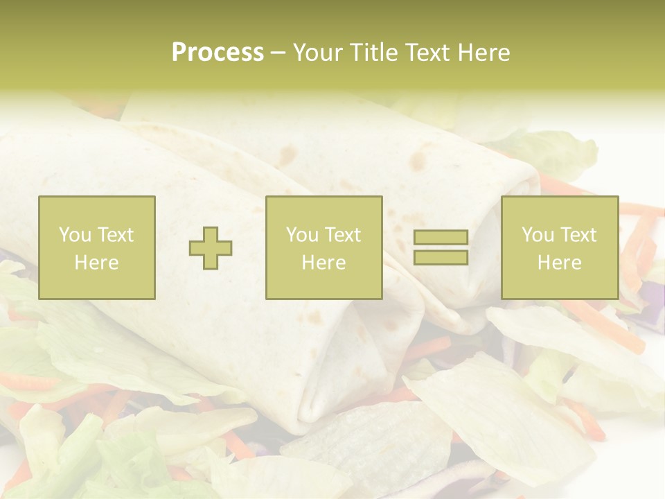 Spicy Picnic Salad PowerPoint Template