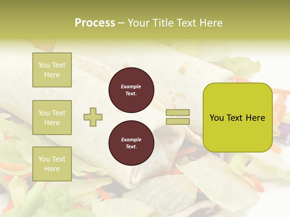 Spicy Picnic Salad PowerPoint Template