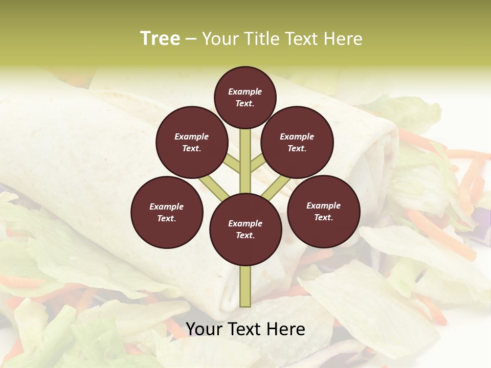 Spicy Picnic Salad PowerPoint Template