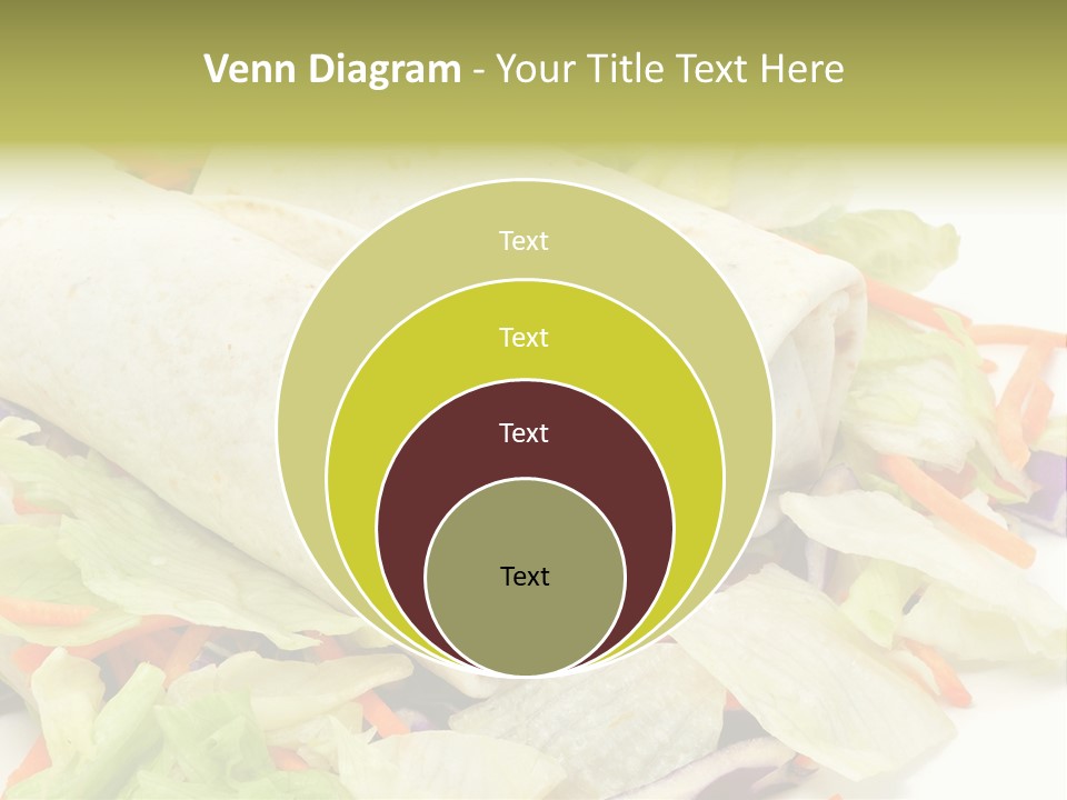 Spicy Picnic Salad PowerPoint Template
