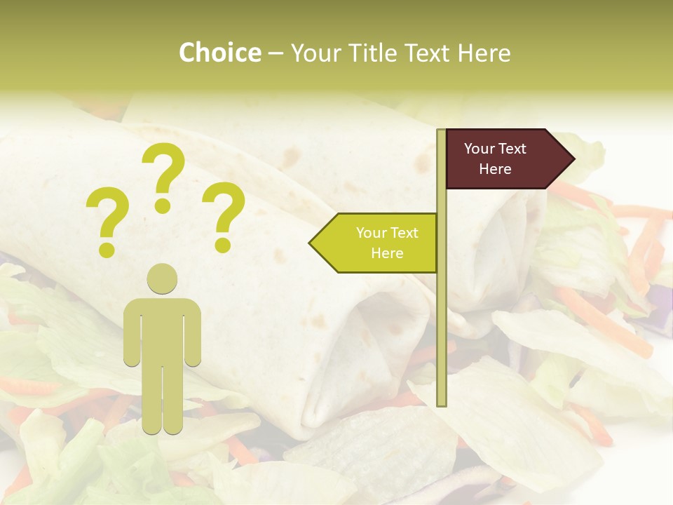 Spicy Picnic Salad PowerPoint Template