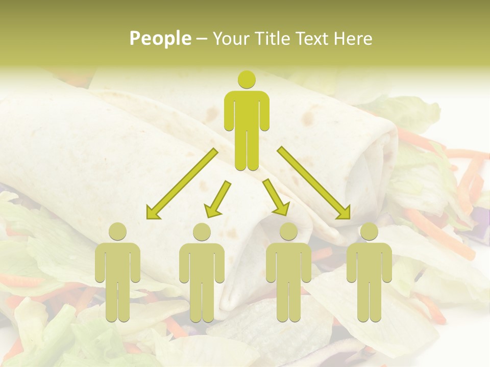 Spicy Picnic Salad PowerPoint Template