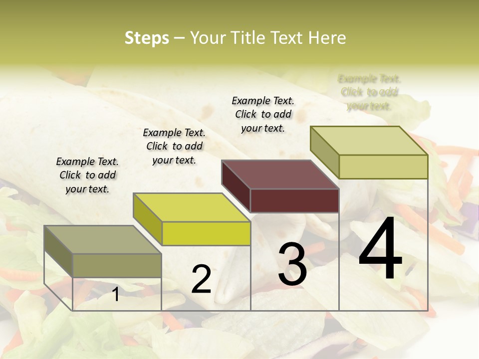 Spicy Picnic Salad PowerPoint Template