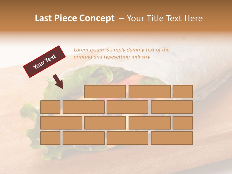 Spicy Lunch Pepper PowerPoint Template