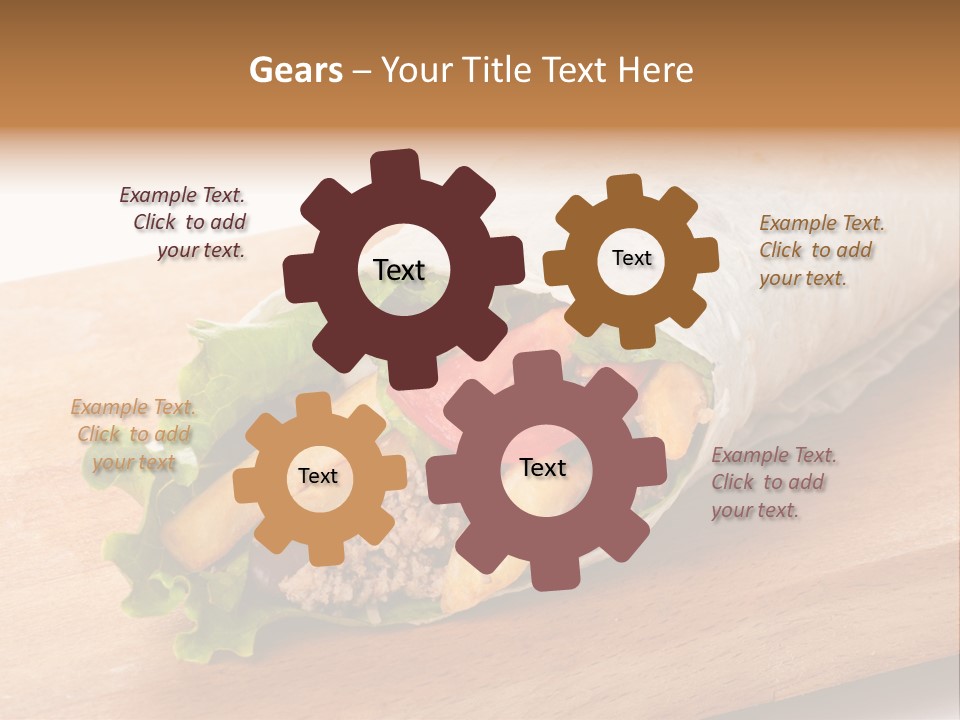 Spicy Lunch Pepper PowerPoint Template