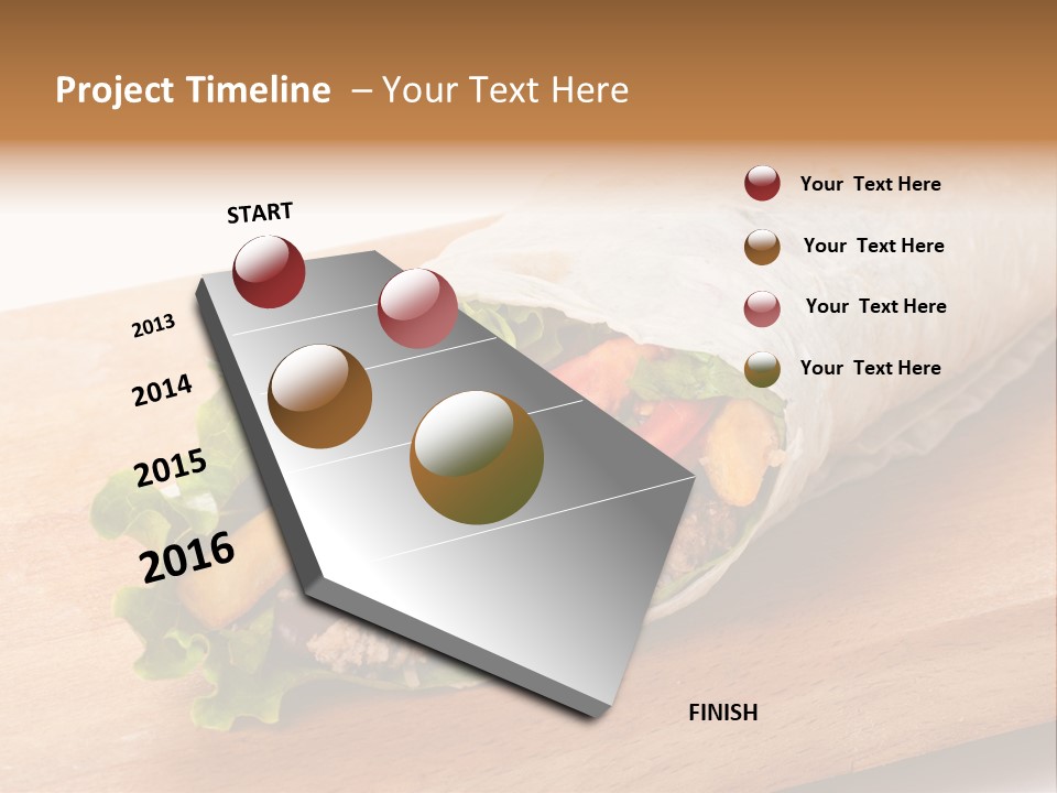 Spicy Lunch Pepper PowerPoint Template