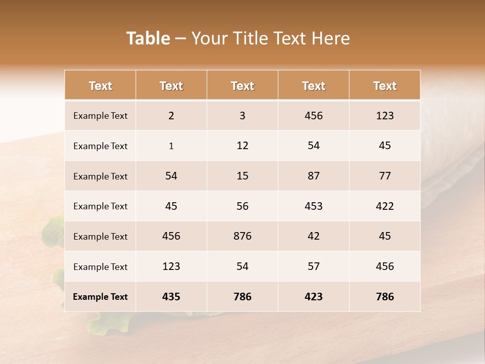 Spicy Lunch Pepper PowerPoint Template