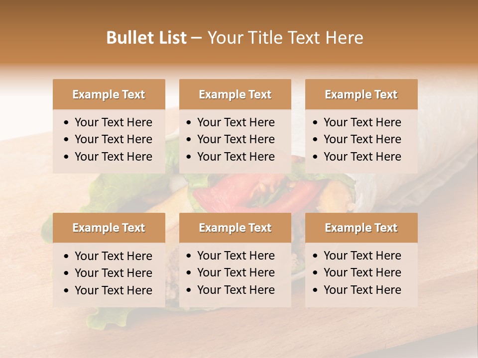 Spicy Lunch Pepper PowerPoint Template