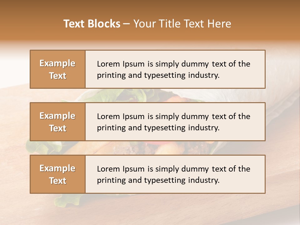 Spicy Lunch Pepper PowerPoint Template