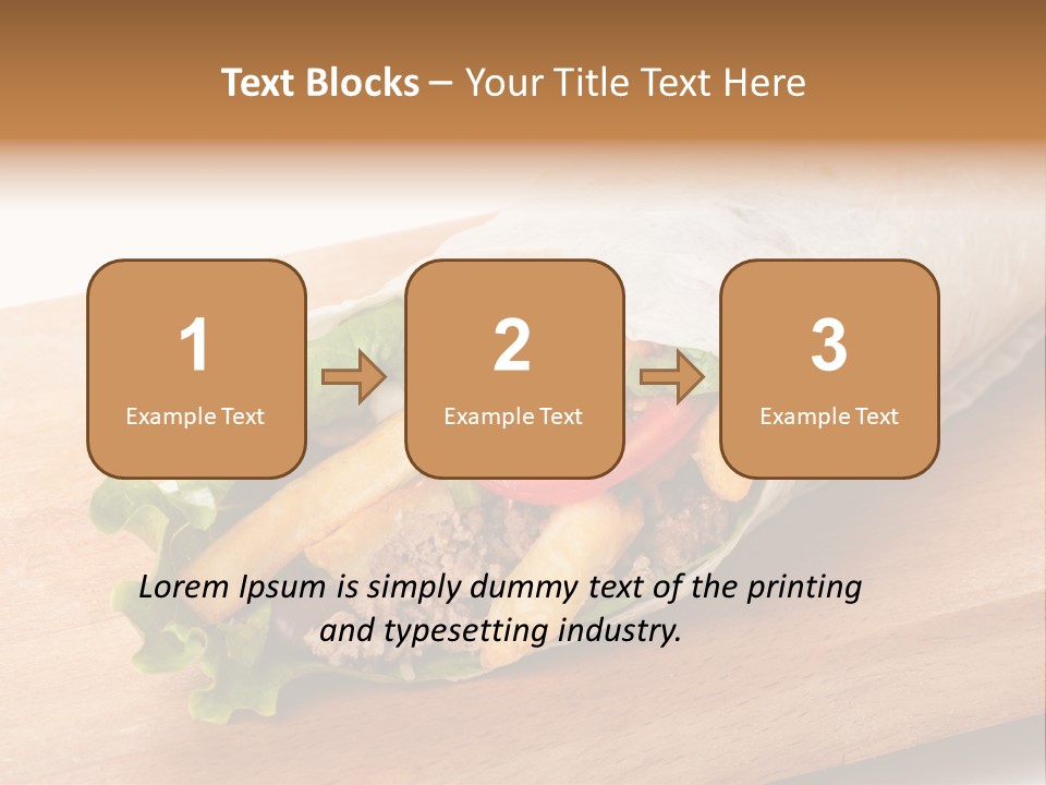 Spicy Lunch Pepper PowerPoint Template