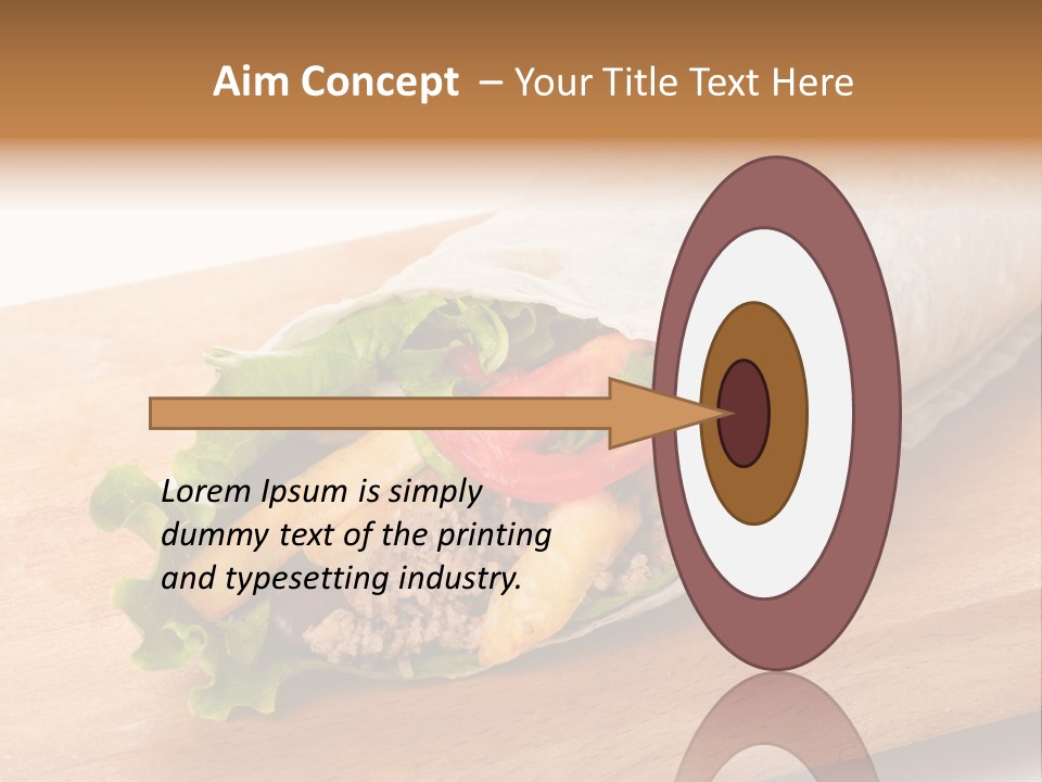 Spicy Lunch Pepper PowerPoint Template