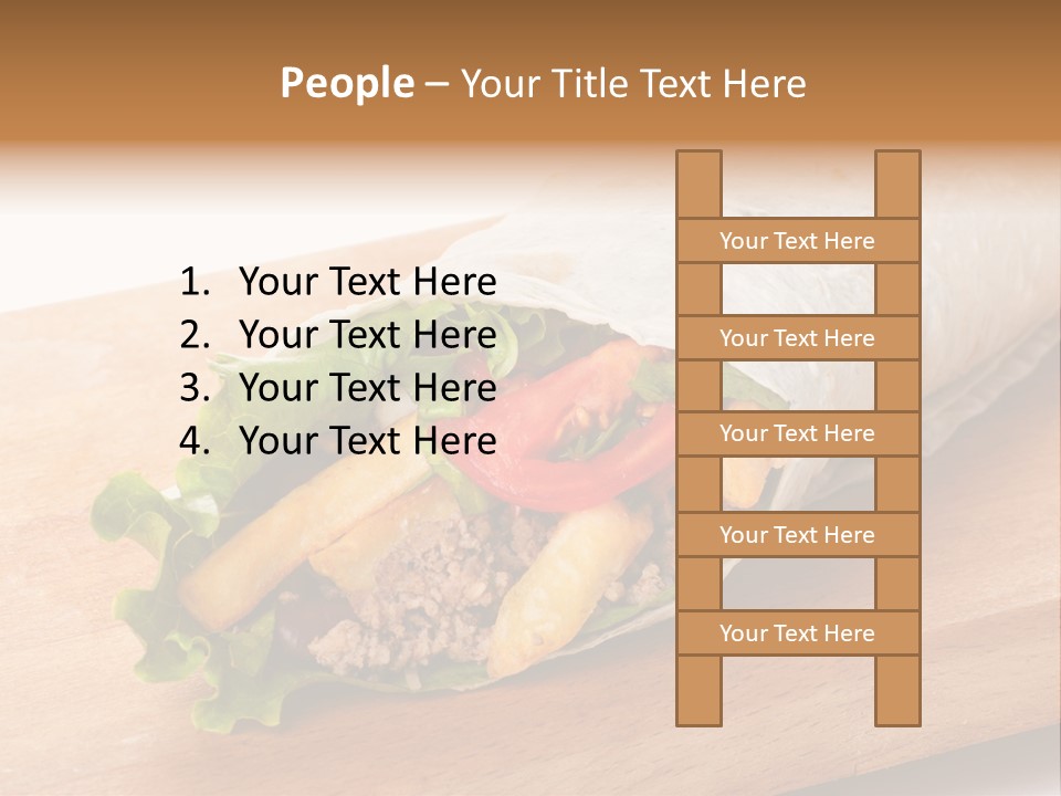 Spicy Lunch Pepper PowerPoint Template