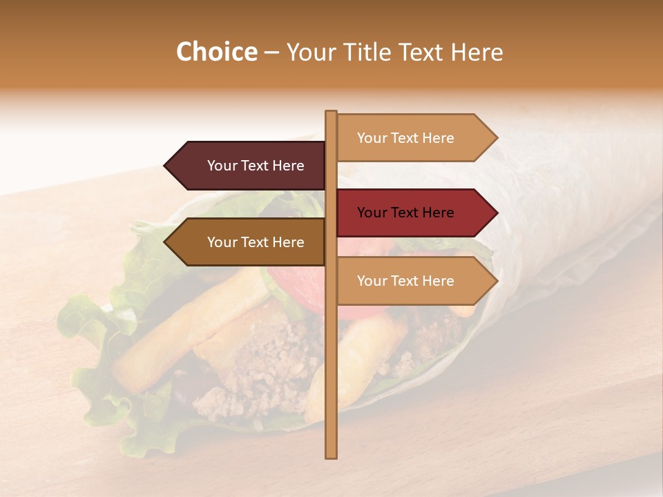 Spicy Lunch Pepper PowerPoint Template