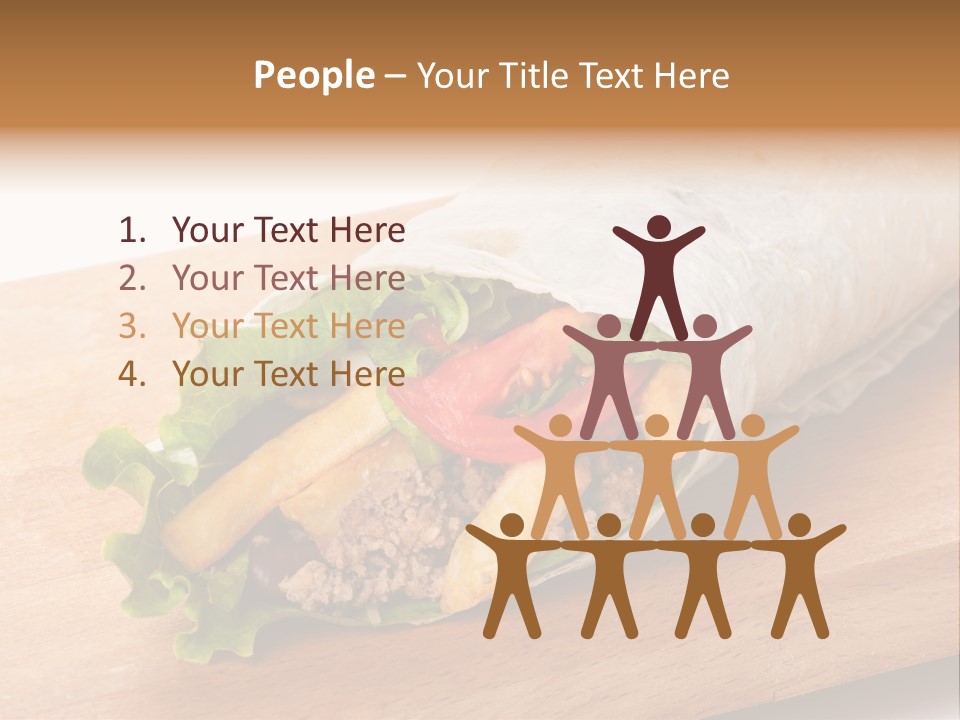 Spicy Lunch Pepper PowerPoint Template