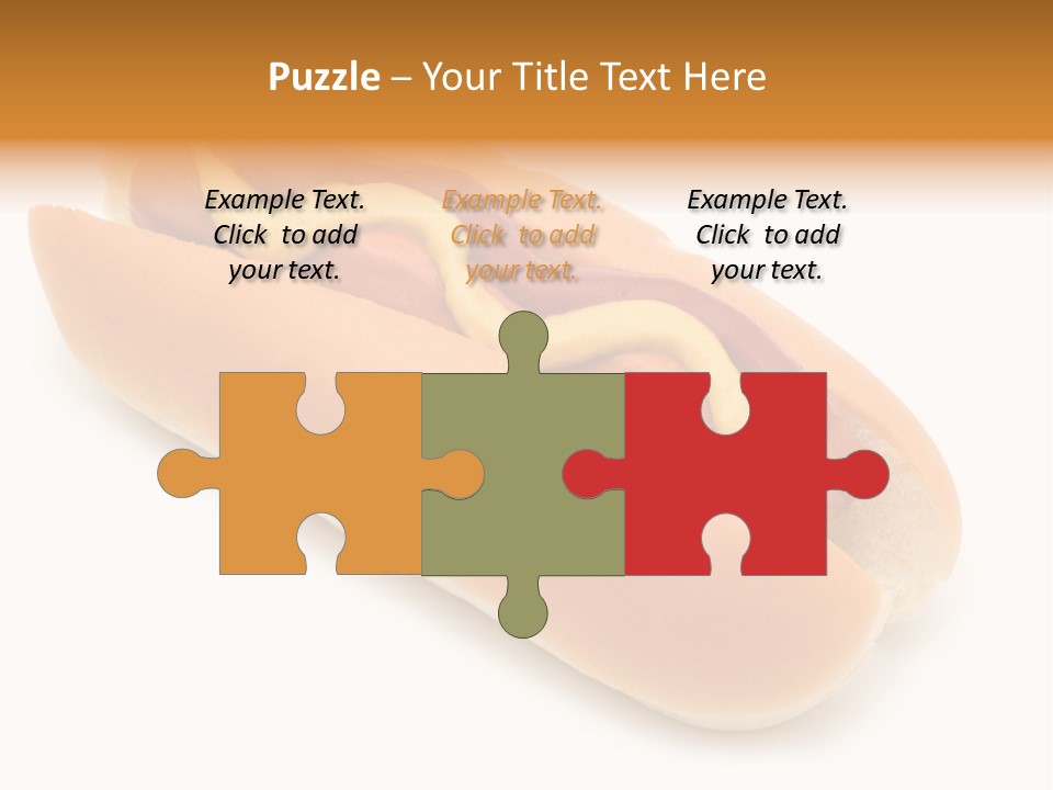 Ketchupamerican Barbecuebeef Bread Bun Calorie Delicious Frankfurter Eat PowerPoint Template