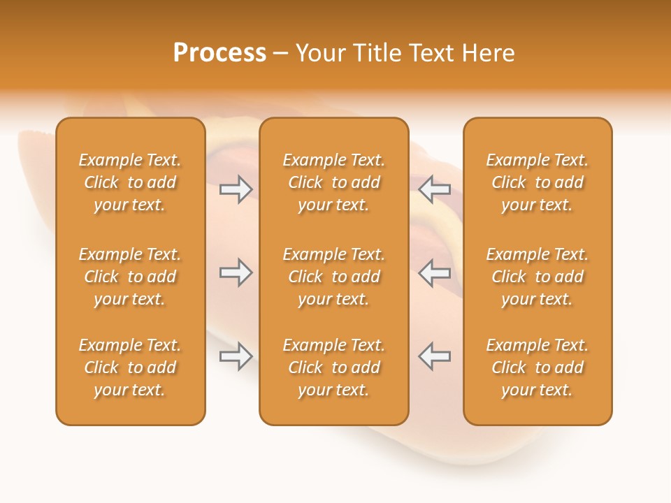 Ketchupamerican Barbecuebeef Bread Bun Calorie Delicious Frankfurter Eat PowerPoint Template