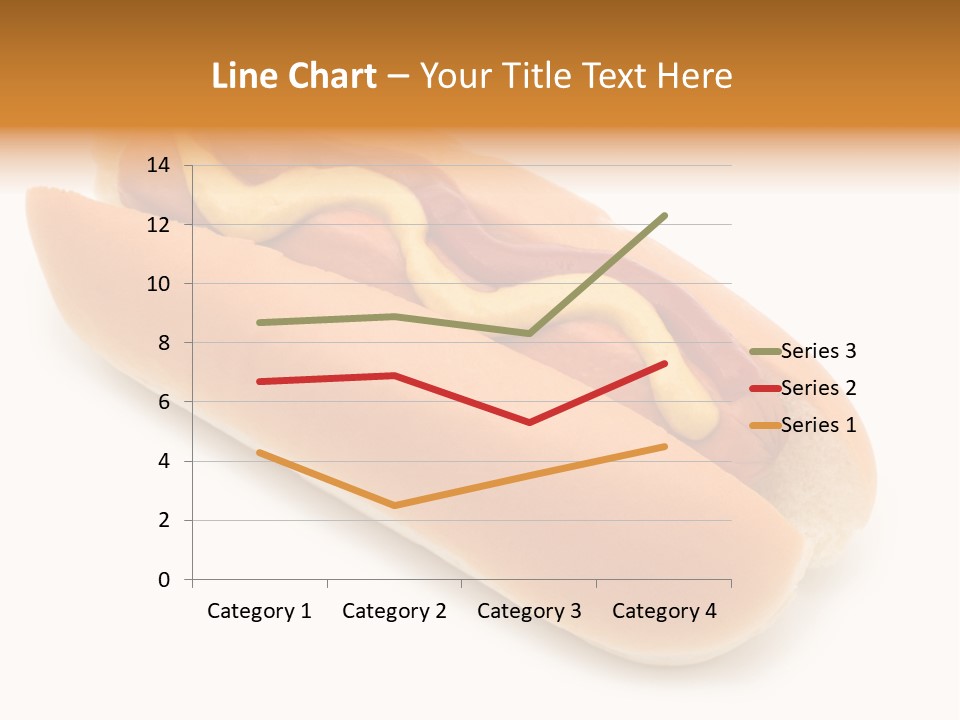 Ketchupamerican Barbecuebeef Bread Bun Calorie Delicious Frankfurter Eat PowerPoint Template