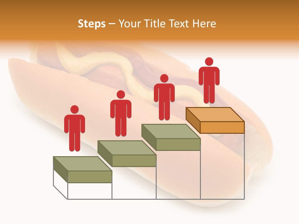 Ketchupamerican Barbecuebeef Bread Bun Calorie Delicious Frankfurter Eat PowerPoint Template