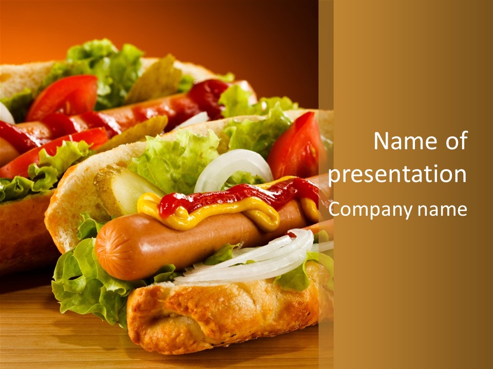 Big Meat Spicy PowerPoint Template