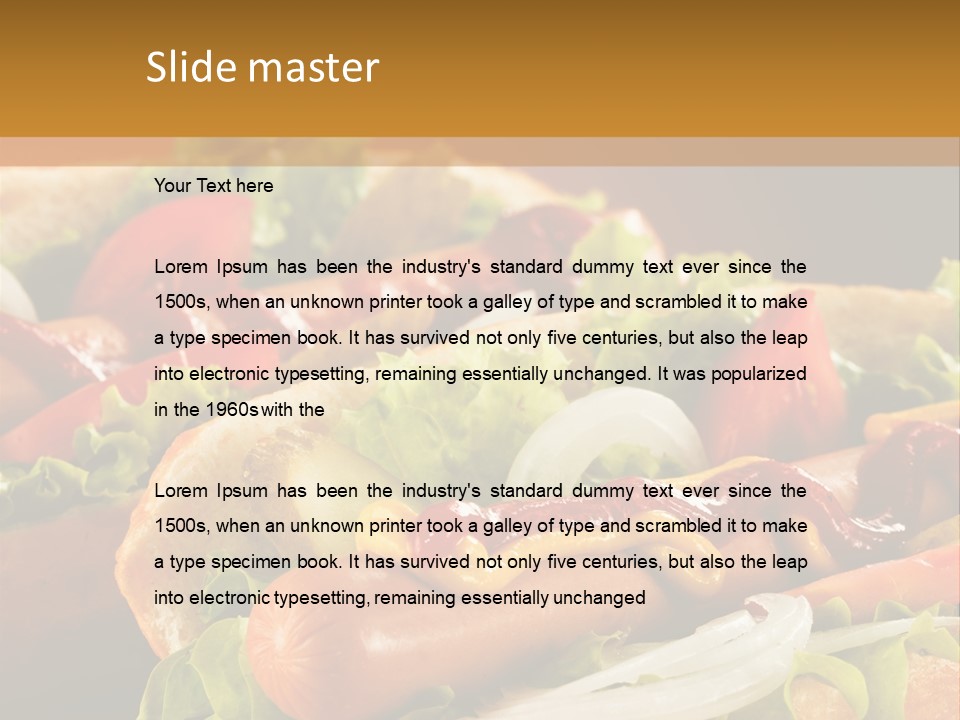 Big Meat Spicy PowerPoint Template