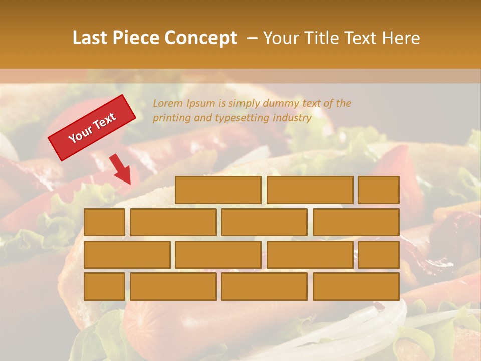 Big Meat Spicy PowerPoint Template