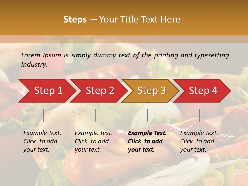 Big Meat Spicy PowerPoint Template
