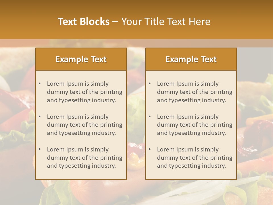 Big Meat Spicy PowerPoint Template