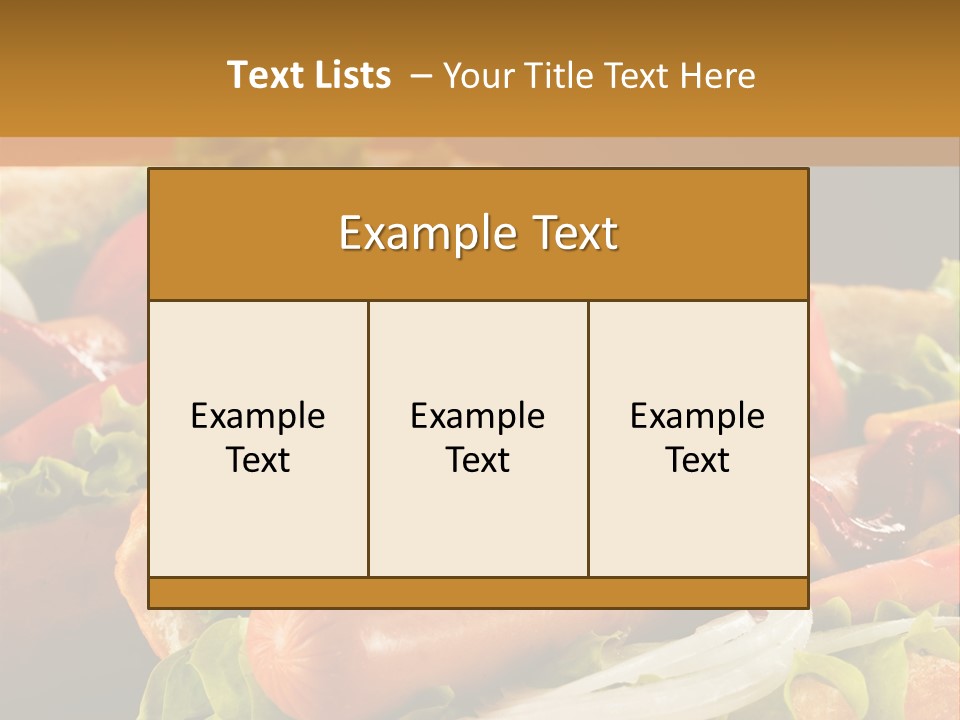 Big Meat Spicy PowerPoint Template