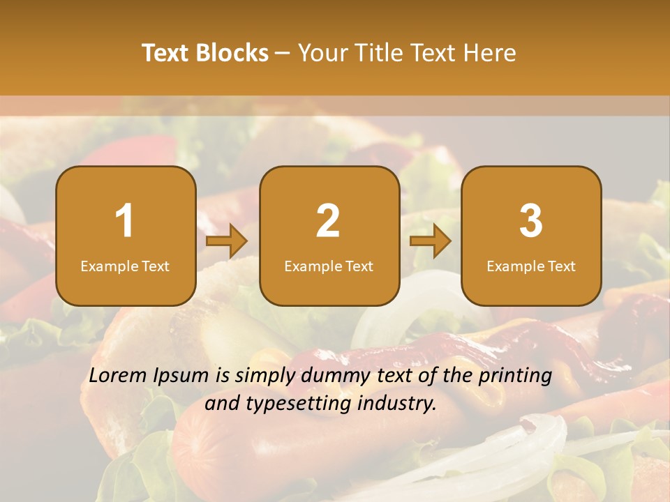 Big Meat Spicy PowerPoint Template