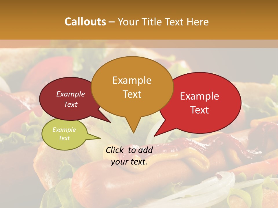 Big Meat Spicy PowerPoint Template