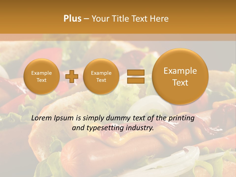 Big Meat Spicy PowerPoint Template