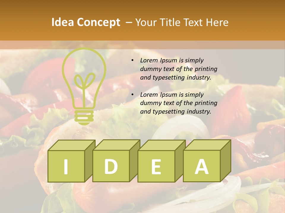 Big Meat Spicy PowerPoint Template