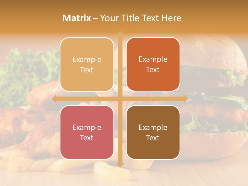 American Grill Fresh PowerPoint Template