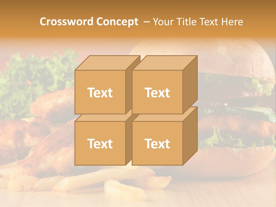 American Grill Fresh PowerPoint Template