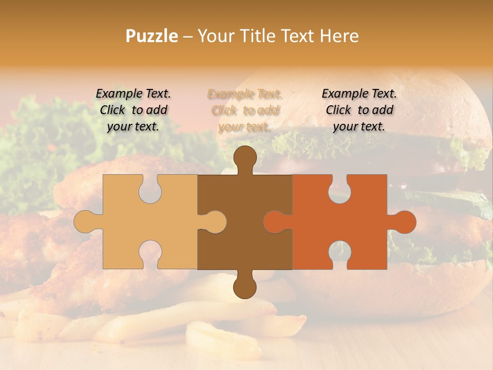 American Grill Fresh PowerPoint Template