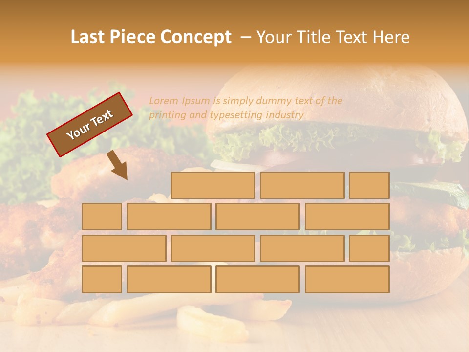 American Grill Fresh PowerPoint Template