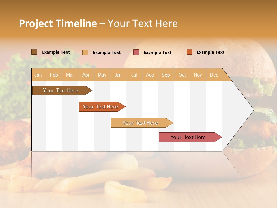 American Grill Fresh PowerPoint Template