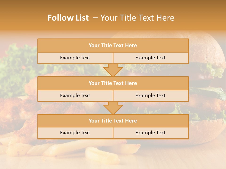 American Grill Fresh PowerPoint Template