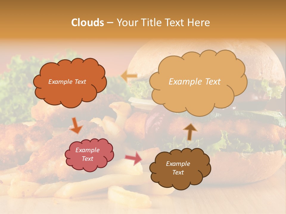 American Grill Fresh PowerPoint Template
