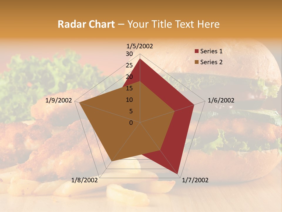 American Grill Fresh PowerPoint Template