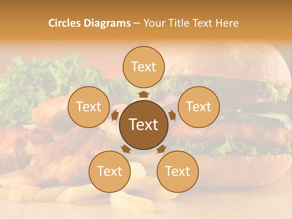 American Grill Fresh PowerPoint Template